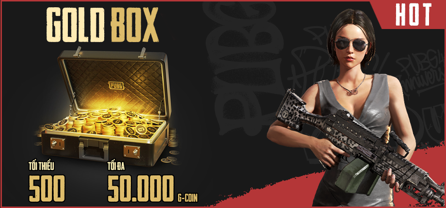 PUBG G COIN GOLD BOX Divine Shop